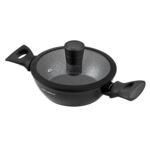 Garnek aluminiowy niski Magnum z pokrywką 20 cm 1,6 l