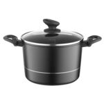 Garnek wysoki aluminiowy Delux 22 cm 5 l