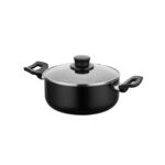 Garnek aluminiowy Calina z pokrywką 16 cm 1,3 l
