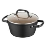 Garnek aluminiowy Carina z pokrywką 20 cm 2,2 l