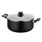 Garnek aluminiowy Calina z pokrywką 26 cm 6 l