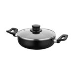 Garnek aluminiowy niski Calina z pokrywką Calina 20 cm 1,6 l