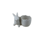 Osłonka wielkanocna zając z jajkiem 21,3 x 14,6 x 15 cm