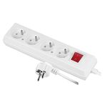 Przedłużacz WS z czterokrotnym gniazdem i uziemieniem PS-470WS 5 m + Z JONEX 