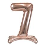 Balon foliowy cyfra 7 XXL stojący