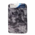 Dywanik łazienkowy Shaggy 50 x 80 cm szary Malva