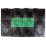 Wycieraczka plastikowa 56 x 41 cm czarnozielony