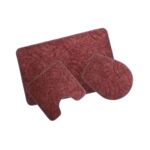 Komplet dywaników 3 sztuki mix kolorów