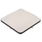 Plafon LED Babilon kwadratowy mały 4000K czarny