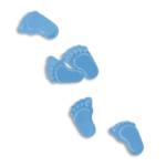 Konfetti stópki niebieski 15 g