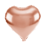 Balon foliowy serce złoto-różowy