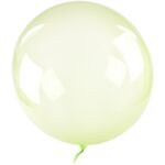 Balon Bubble limonkowy 50 cm
