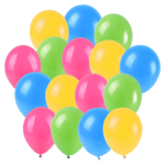 Balon pastelowy 12 sztuk mix