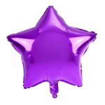Balon foliowy gwiazda fioletowy