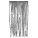 Fotościanka Party kurtyna srebrny 100 x 200 cm
