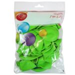 Balon pastelowy zielony 50 sztuk