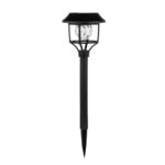 Lampa solarna wbijana 12 x 41,5 cm czarny
