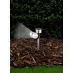 Lampa solarna wbijana 5,5 x 36,5 cm srebrny