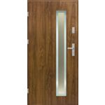 Drzwi zewnętrzne Bresso lewe 90L orzech 206,8 cm