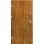 Drzwi stalowe zewnętrzne Magnum lewe 90L złoty dąb 207,5 cm