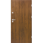 Drzwi stalowe zewnętrzne prawe Magnum 80P orzech 207,5 cm