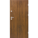 Drzwi stalowe zewnętrzne prawe Magnum 90P orzech 207,5 cm