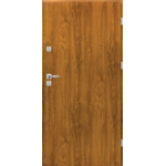 Drzwi stalowe zewnętrzne Magnum prawe 80P złoty dąb 207,5 cm