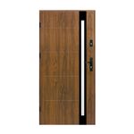 Drzwi zewnętrzne Magma lewe 90L brązowe 206,8cm