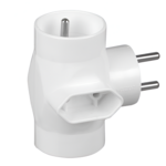 Rozgałęźnik trzygniazdowy 2 x 2P + Z + 2P x II R-21 TIMEX