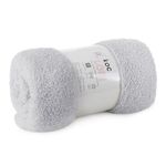 Koc Lori 170 x 210 cm srebrny