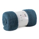 Koc LORI 150 x 200 cm turkusowy