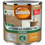Lakierobejca Dekoracyjna szybkoschnąca dąb jasny 0,2 l Sadolin
