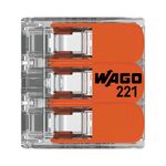 Szybkozłączka instalacyjna linka 3 x 4 mm2 5 sztuk WAGO