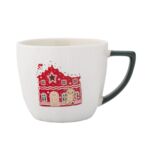 Kubek baryłka z reliefem Domek 530 ml