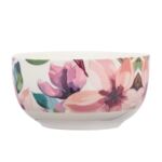Miska porcelanowa 13 cm 540 ml Pastelowe kwiaty wielokolorowy