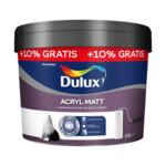 Farba lateksowa Acryl Matt 10 l + 10% Dulux