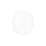 Serwetka 30 cm biały