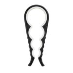 Otwieracz do słoików 25,5 x 9 x 2,5 cm czarny