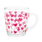 Kubek szklany Toronto z serduszkami 350 ml