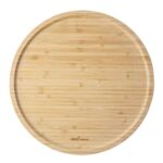 Patera bambusowa 30 x 30 x 1,6 cm brązowy
