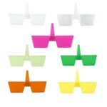 Pojemnik na masło i chrzan do koszyczka 6,8 x 4 cm mix