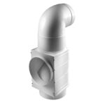 Hybrydowy system wentylacji biały 0,64 kg Ø100 mm wersja podstawowa Awentis