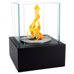 Biokominek Smart czarny mat