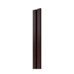 Panel lamelowy dąb górski startowy+kończący podkład czarny 1,1 x 7,2 x 275 cm