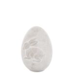 Jajko ozdobne z zającem 13,5 x 9,5 cm