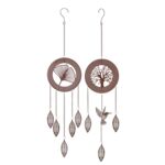 Ozdoba wisząca 90 x 18 cm brązowy mix