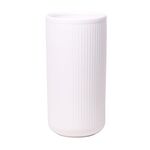 Wazon Tubo ceramiczny 11,5 x 11,5 x 26,5 cm biały