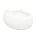 Osłonka skorupka jajka 7 x 13,5 x 9,5 cm biały