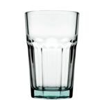 Komplet szklanek niskich 4 sztuki 295 ml zielony