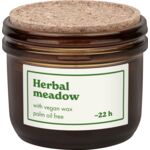 Świeca zapachowa z woskiem wegańskim Herbal Meadow 22 h